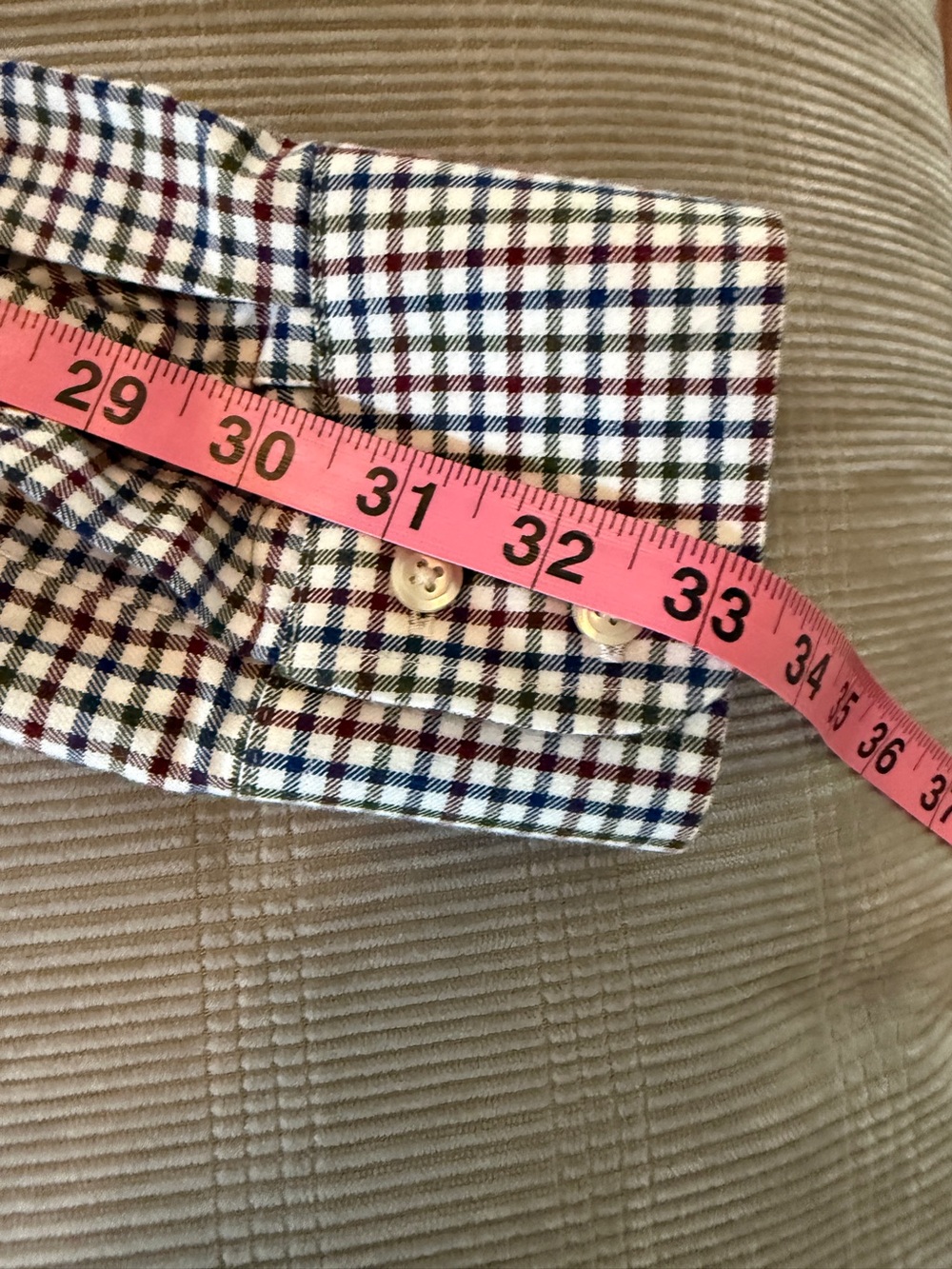 Charles Tyrwhitt Slim Fit Button-Down Shirt – Size 18 / 37” Sleeve - Picture 11 of 11
